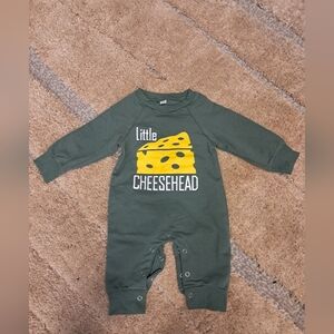 Little Cheesehead Kids One Piece - Green